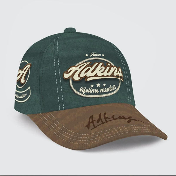 Adkins "Lifetime Member" Vintage Baseball Cap