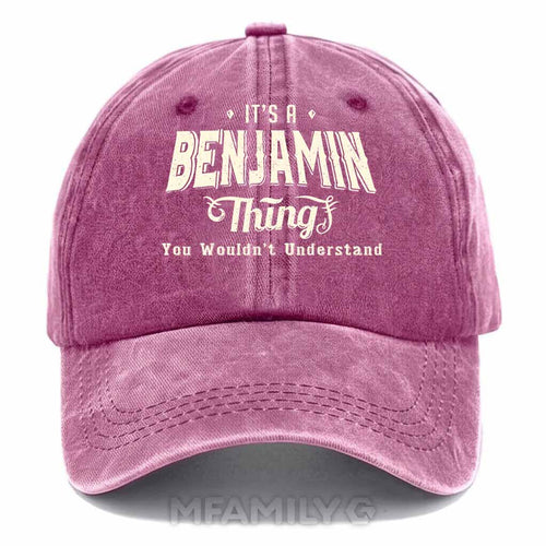 "It's A Benjamin Thing" Washed Baseball Cap