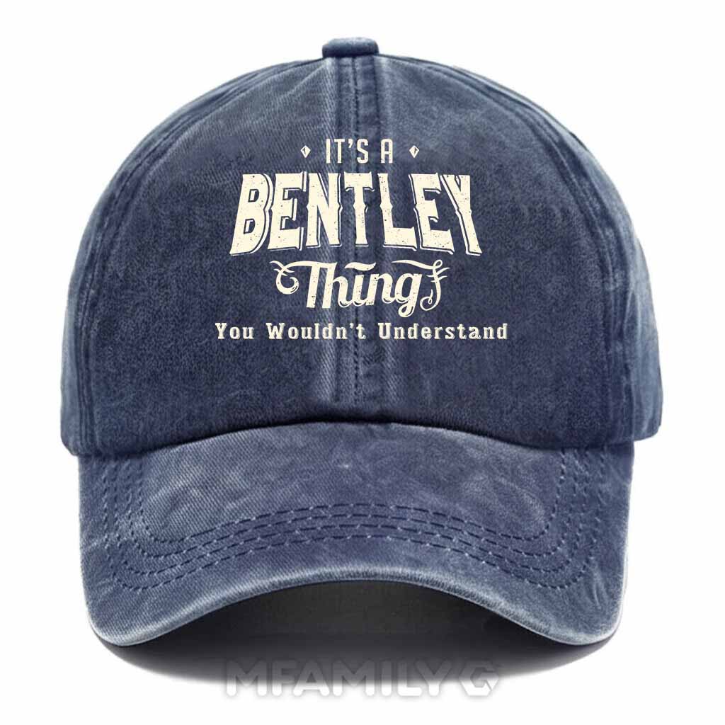 "It's A Bentley Thing" Washed Baseball Cap