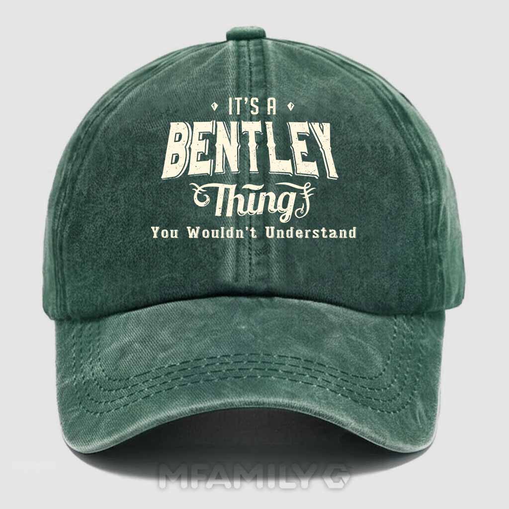 "It's A Bentley Thing" Washed Baseball Cap