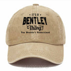"It's A Bentley Thing" Washed Baseball Cap