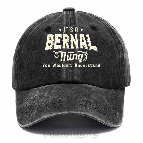 "It's A Bernal Thing" Washed Baseball Cap