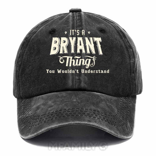 "It's A Bryant Thing" Washed Baseball Cap