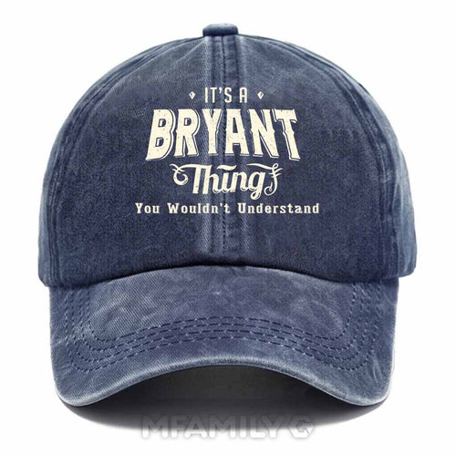 "It's A Bryant Thing" Washed Baseball Cap