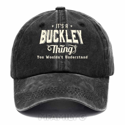 "It's A Buckley Thing" Washed Baseball Cap