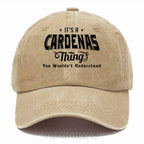 Personalized "It's A Cardenas Thing" Washed Baseball Cap