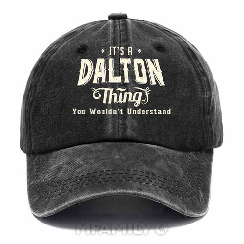 "It's A Dalton Thing" Washed Baseball Cap