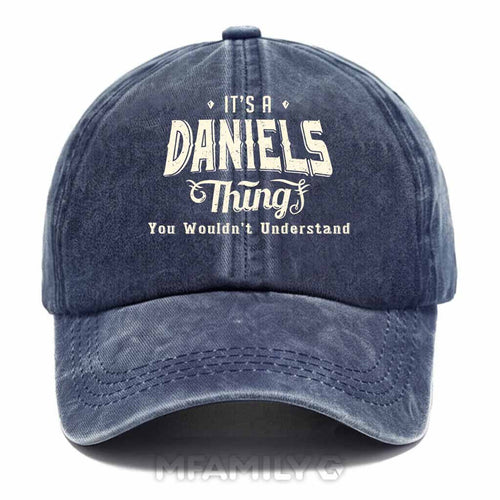 "It's A Daniels Thing" Washed Baseball Cap