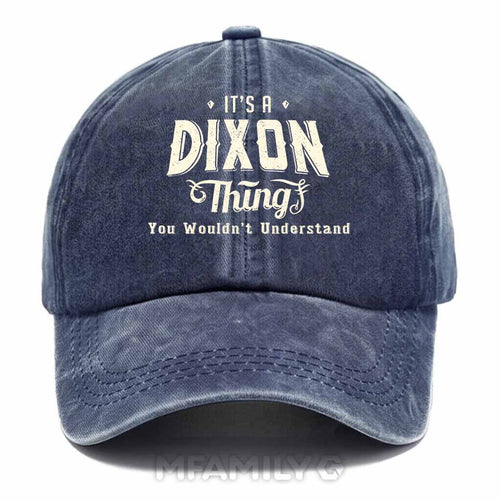 "It's A Dixon Thing" Washed Baseball Cap