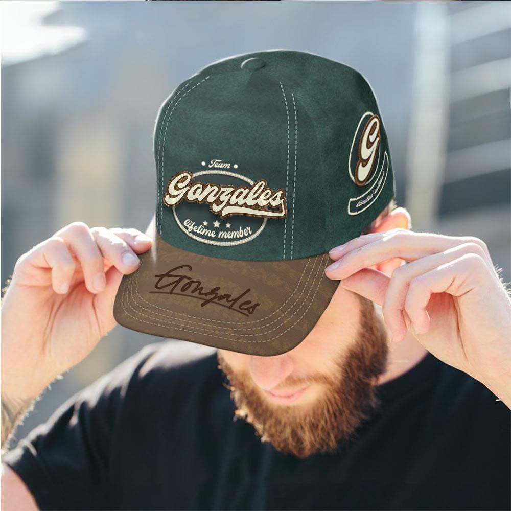 Gonzales "Lifetime Member" Vintage Baseball Cap