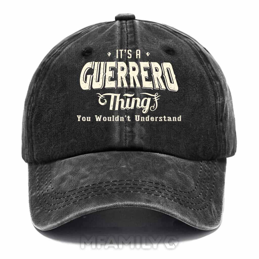 Guerrero Family 'It's A Guerrero Thing' Washed Baseball Cap