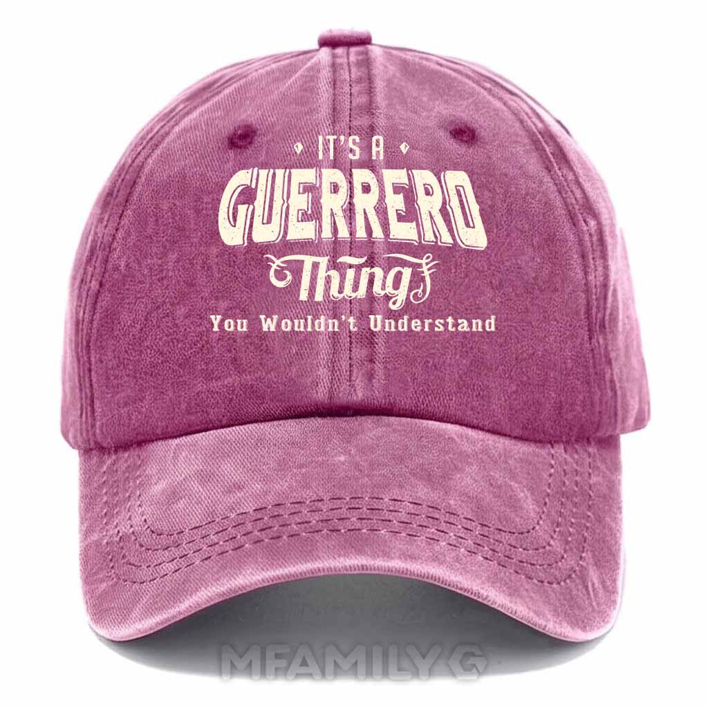 Guerrero Family 'It's A Guerrero Thing' Washed Baseball Cap