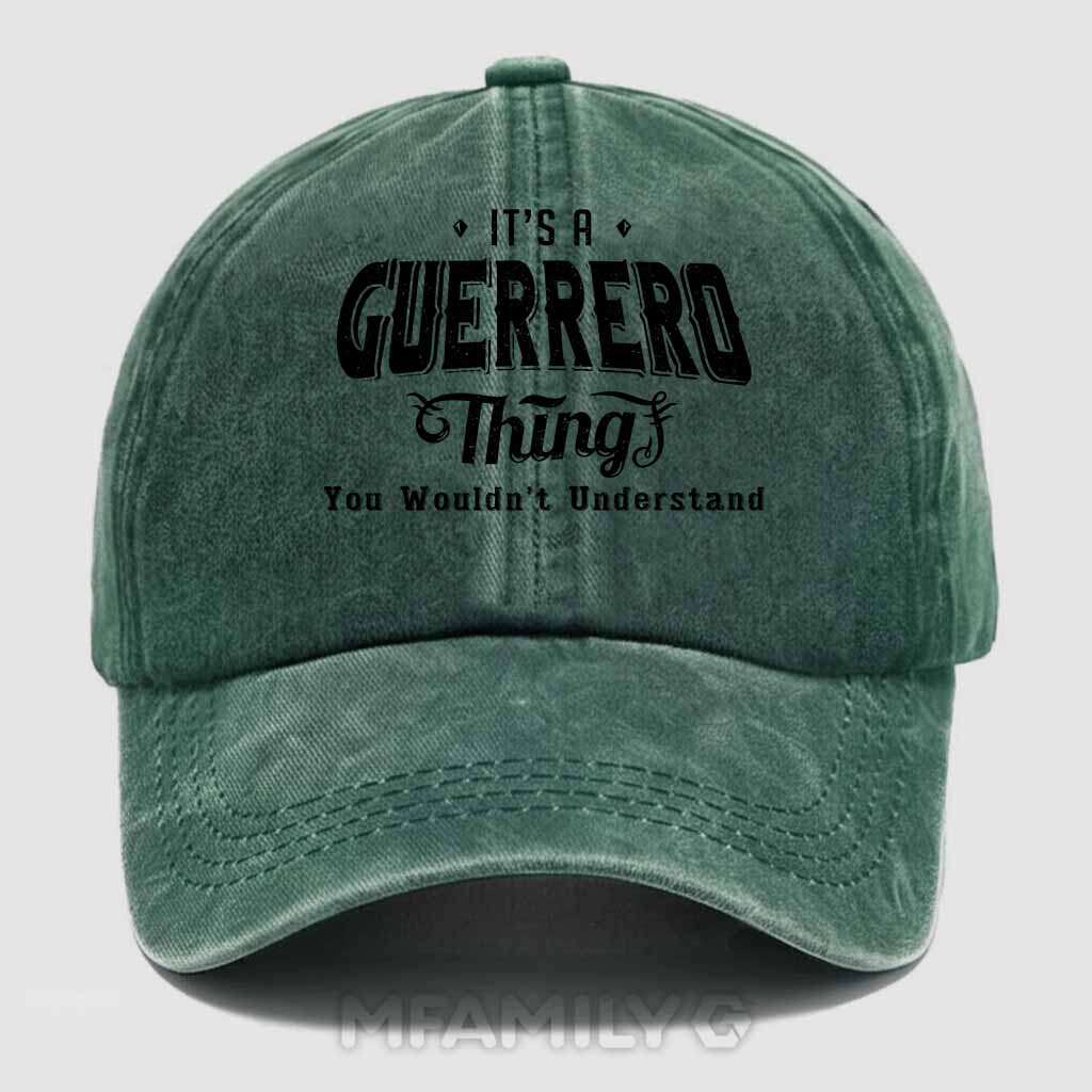 Guerrero Family 'It's A Guerrero Thing' Washed Baseball Cap
