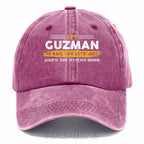 Personalized "Guzman Doing Guzman Things" Washed Baseball Cap