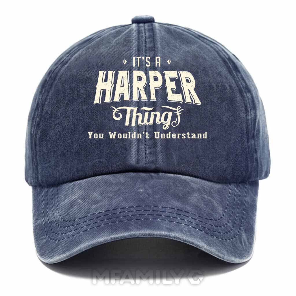 Harper Family 'It's A Harper Thing' Washed Baseball Cap