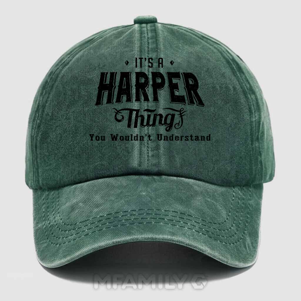 Harper Family 'It's A Harper Thing' Washed Baseball Cap