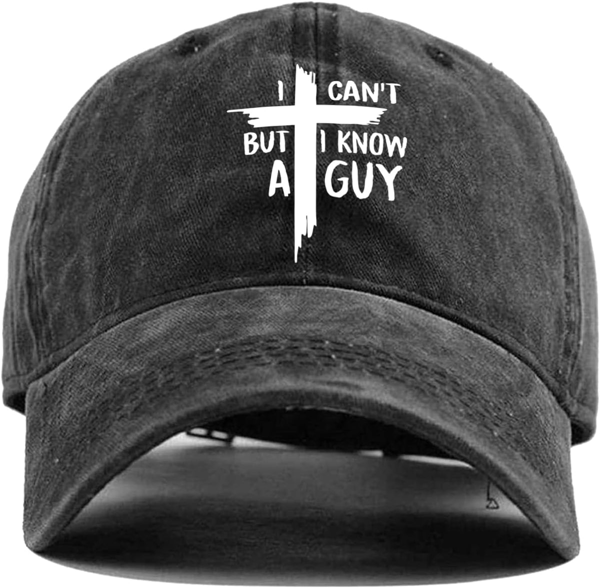 "I Can't But I Know A Guy" Vintage Washed Baseball Cap