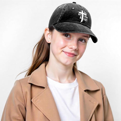 "I Can't But I Know A Guy" Vintage Washed Baseball Cap