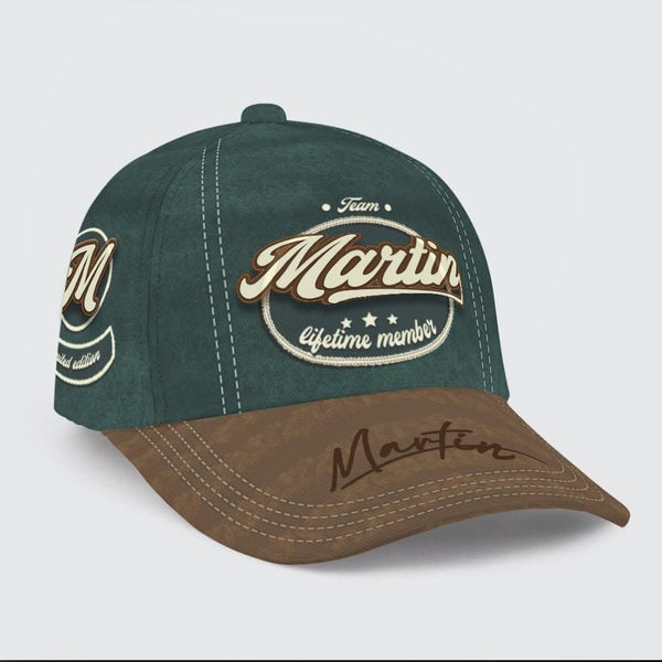 Martin Family "Lifetime Member" Vintage Baseball Cap