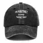 "Martinez Doing Martinez Things" Washed Baseball Cap