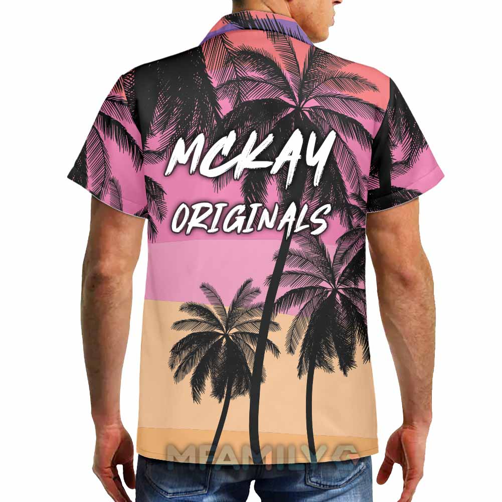 Personalized "McKay Originals" Tropical Hawaiian Shirt