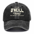 Personalized "O'Neill Thing" Washed Baseball Cap