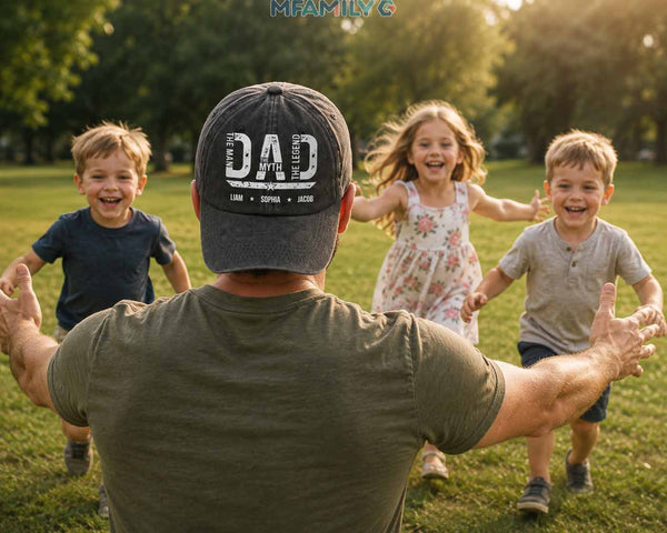 Personalized "The Man The Myth The Legend" Dad Hat