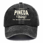 Personalized "Pineda Thing" Washed Baseball Cap