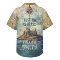 Custom Smith Family Nautical Compass Hawaiian Shirt