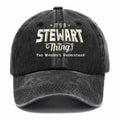 "It's A Stewart Thing" Washed Baseball Cap