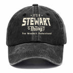 "It's A Stewart Thing" Washed Baseball Cap