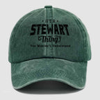 "It's A Stewart Thing" Washed Baseball Cap