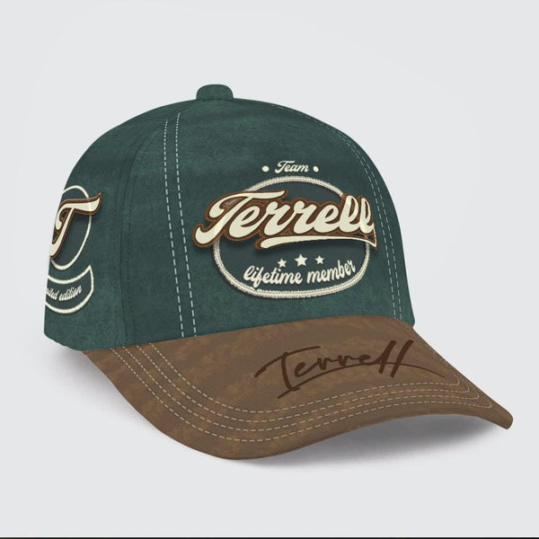 Terrell "Lifetime Member" Vintage Washed Baseball Cap