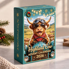 Highland Cow Blind Box 24-Day Christmas Advent Calendar