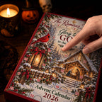 Personalized Couple Photo Wooden Advent Calendar