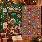 Dinosaur 24-Piece Acrylic Charm Advent Calendar