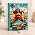 Highland Cow Blind Box 24-Day Christmas Advent Calendar