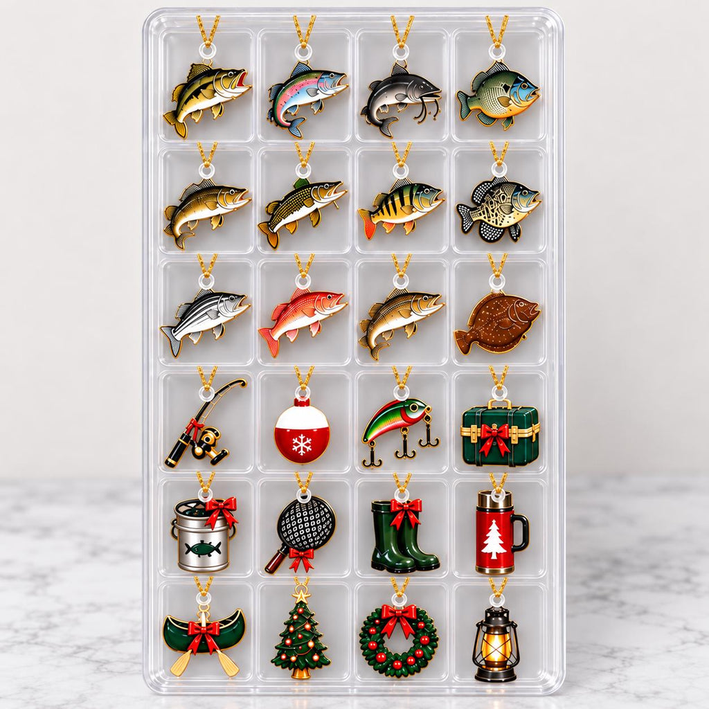 Personalized Fisherman 24-Day Advent Calendar