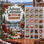 Personalized Fisherman 24-Day Advent Calendar